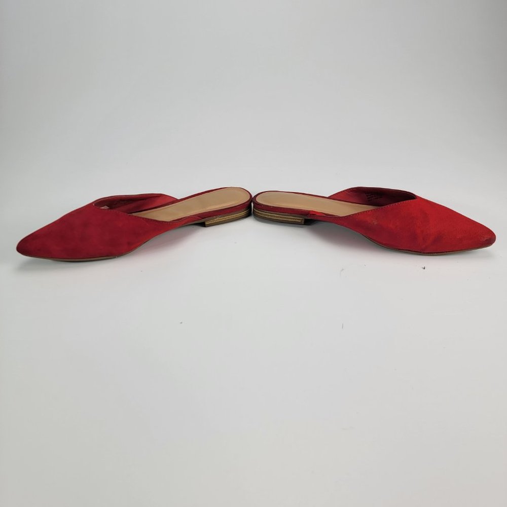 Express Red Slides. Size 7. - Picture 2 of 4